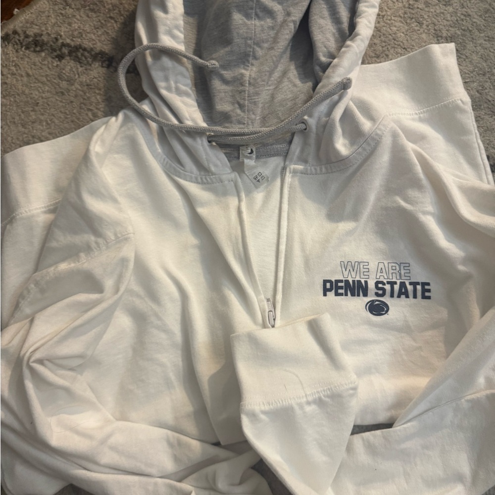Penn State White Zip-up Jacket